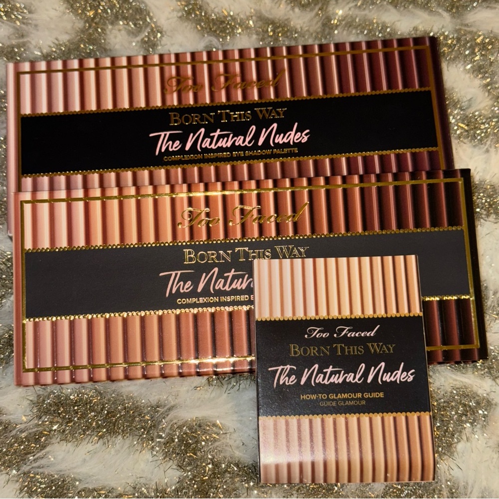 Too Faced Born This Way The Natural Nudes Eyeshadow Palette w/ gift